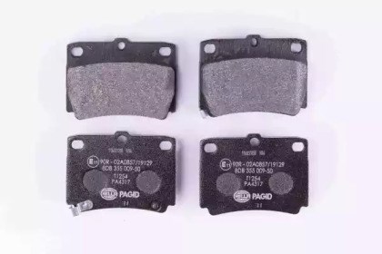 DELPHI LP1546 Колодки тормозные задние дисковые в наличии Черкассы