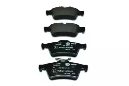 LP1701 DELPHI Колодки тормозные задние дисковые купить в Украина