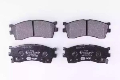 Тормозные колодки LP1702 DELPHI
