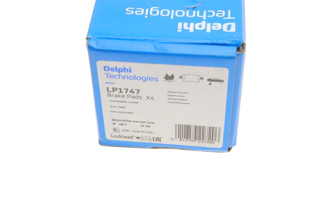 Задние дисковые колодки LP1747 DELPHI