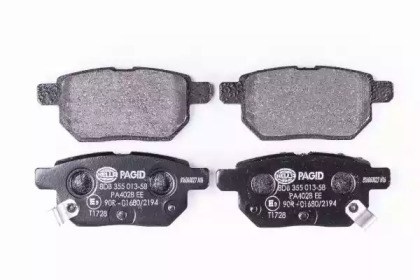 LP2105 Колодки тормозные задние дисковые купить Ровно