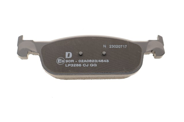 Колодки тормозные дисковые комплект LP3286 DELPHI