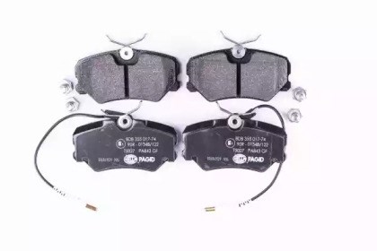 Колодки тормозные передние дисковые LP564 DELPHI