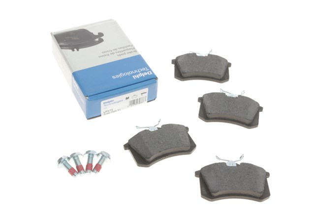 Колодки тормозные задние, дисковые LP571 DELPHI