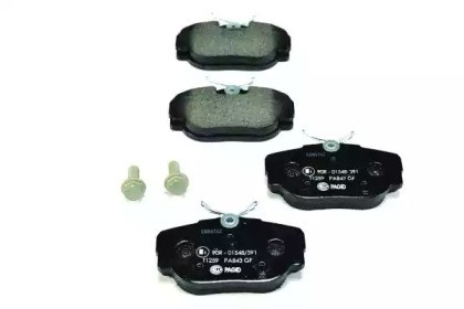 Колодки на тормоз задний дисковый LP914 DELPHI