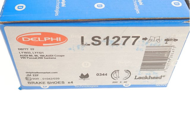 Задние барабанные тормозные колодки LS1277 DELPHI