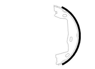Колодки ручника LS1381 DELPHI