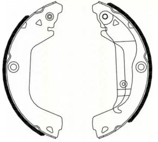 Барабанные колодки LS2123 DELPHI