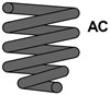 Пружина подвески MC0372 MAXTRAC