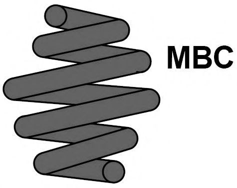 Пружина подвески задняя MC3171 MAXTRAC
