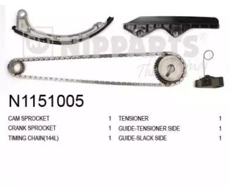 Набор цепи грм N1151005 NIPPARTS