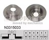 Диск тормозной задний N3315033 NIPPARTS