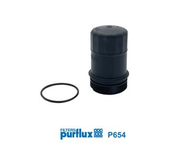 Крышка масляного фильтра P654 PURFLUX