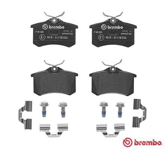 BREMBO P85020 Задние тормозные колодки в наличии Харьков