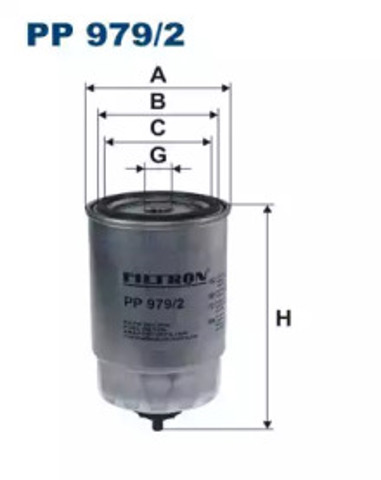 Фильтр топливный PP9792 FILTRON