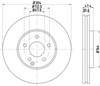 Ротор тормозной PRD2756 PROTECHNIC