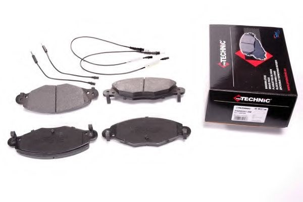 Колодки тормозные PRP03513M PROTECHNIC