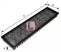 Фильтр воздушный отопителя S4137CA SOFIMA