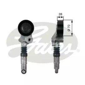 Натяжная планка поликлинового ремня T39158 GATES