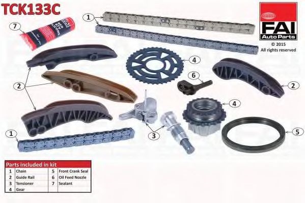 Набор цепи грм TCK133C FAI