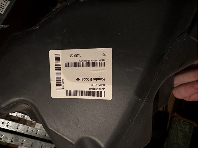 Водяной бачок омывателя стекла A2218691020 MERCEDES