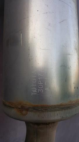 17430F0300 TOYOTA Глушитель, центральная и задняя часть купить в Киев
