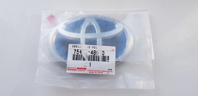 TOYOTA 7540348010 Эмблема крышки багажника (фирменный значок) в наличии Запорожье