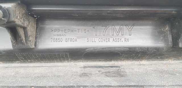 768506FR0A NISSAN Накладка (молдинг) порога наружная правая купить в Тернополь