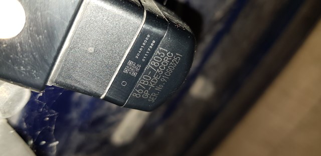 Камера заднего вида 867B078031 TOYOTA
