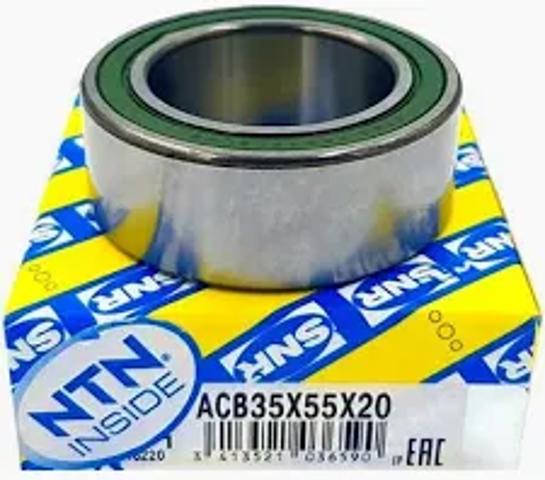 Подшипник муфты компрессора кондиционера ACB35X55X20 SNR
