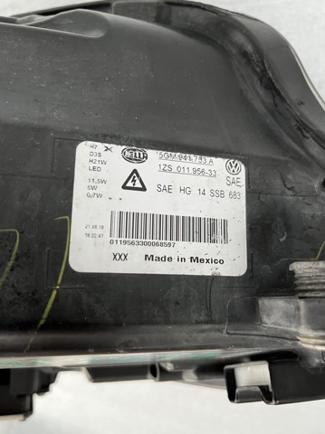 VAG 5GM941754D Правая фара в наличии Ужгород