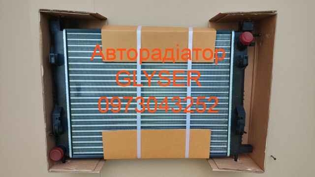 Радиатор системы охлаждения двигателя Дачия ЛОДЖИ