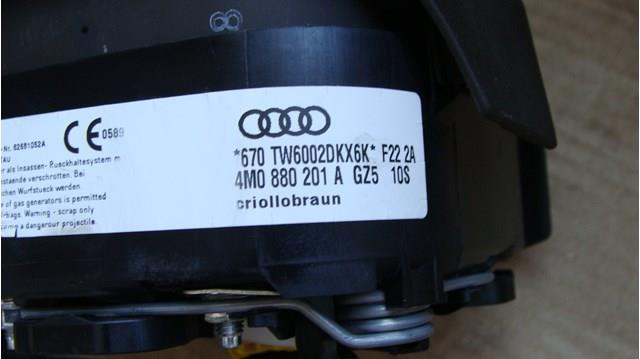 4M0880201A VAG Подушка безопасности водителя купить в Полтава