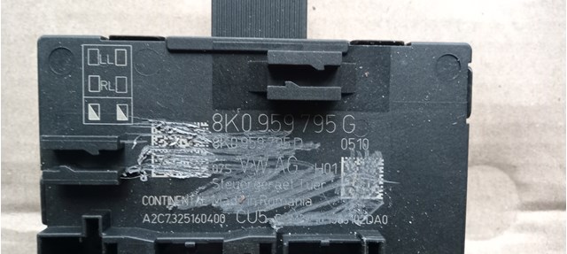8K0959795G VAG Блок комфорта задней двери купить в Павлоград
