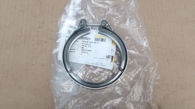 Хомут крепления катализатора к турбине 04L131455A VAG