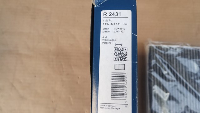BOSCH 1987432431 Фильтр салона в наличии Кривой Рог