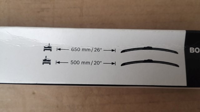 3397007088 BOSCH Щетка-дворник лобового стекла, комплект из 2 шт. купить в Полтава