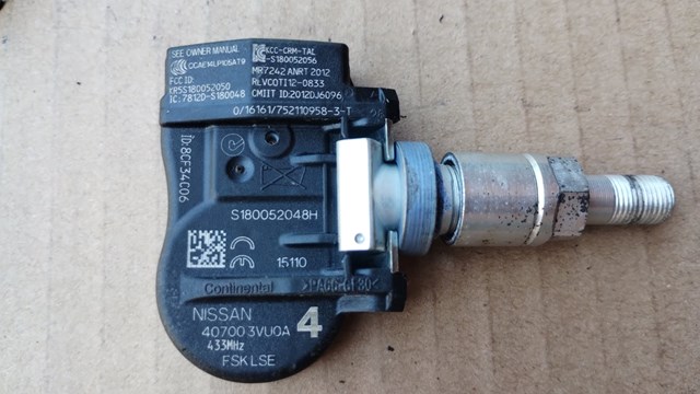 407003VU0A NISSAN Датчик давления воздуха в шинах купить в Полтава