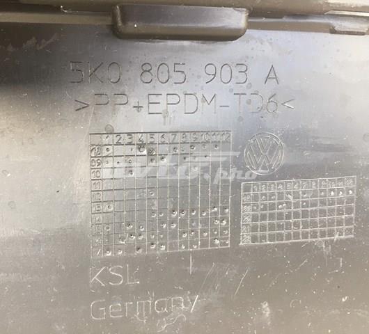 5K0805903A VAG Спойлер переднего бампера купить в Ровно