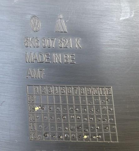 VAG 5K6807521K9B9 Спойлер заднего бампера в наличии Павлоград