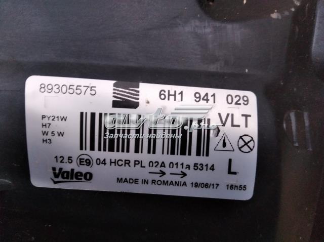 VAG 6H1941029 Фара левая в наличии Тернополь