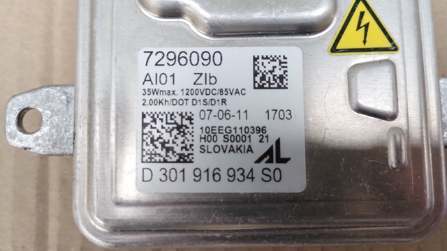 7296090 BMW Ксенон, блок управления купить в Кривой Рог