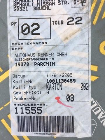 7701206198 RENAULT Диск тормозной передний купить в Днепр