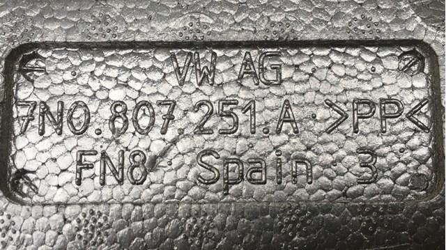 7N0807251A VAG Абсорбер (наполнитель) бампера заднего купить в Запорожье