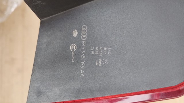 8K5945096AA Фонарь задний правый внешний купить Харьков