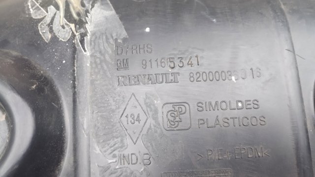 91165341 GM Подкрылок задний правый купить в Черкассы
