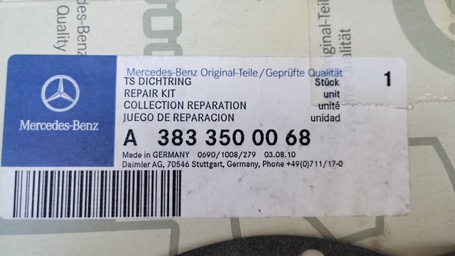 A3833500068 MERCEDES Ремкомплект задней ступицы купить в Львов