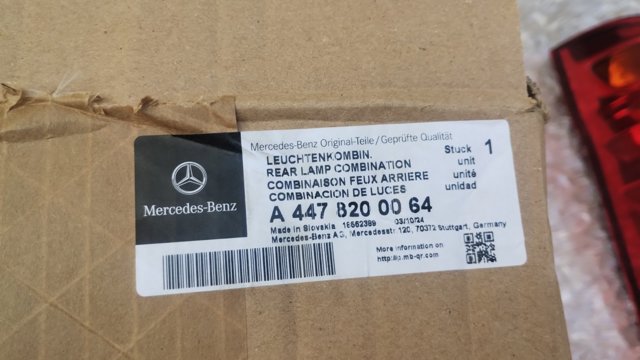 MERCEDES 4478200064 Фонарь задний левый в наличии Ровно