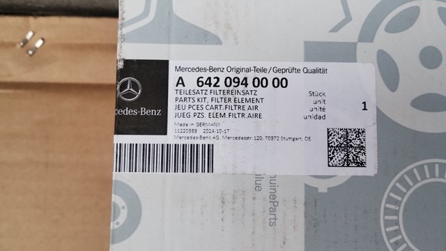 MERCEDES A6420940000 Фильтр воздушный в наличии Житомир