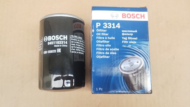 Масляный фильтр двигателя P3314 BOSCH